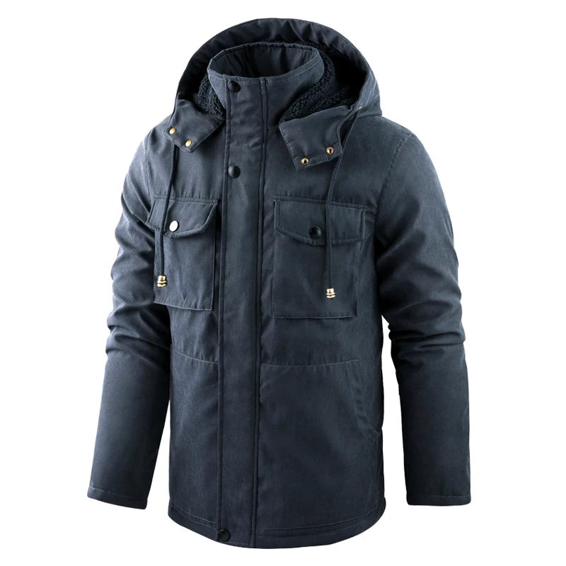 Quality Winter Clothing Brand - عالية الجودة الرجال جاكيت من الصوف