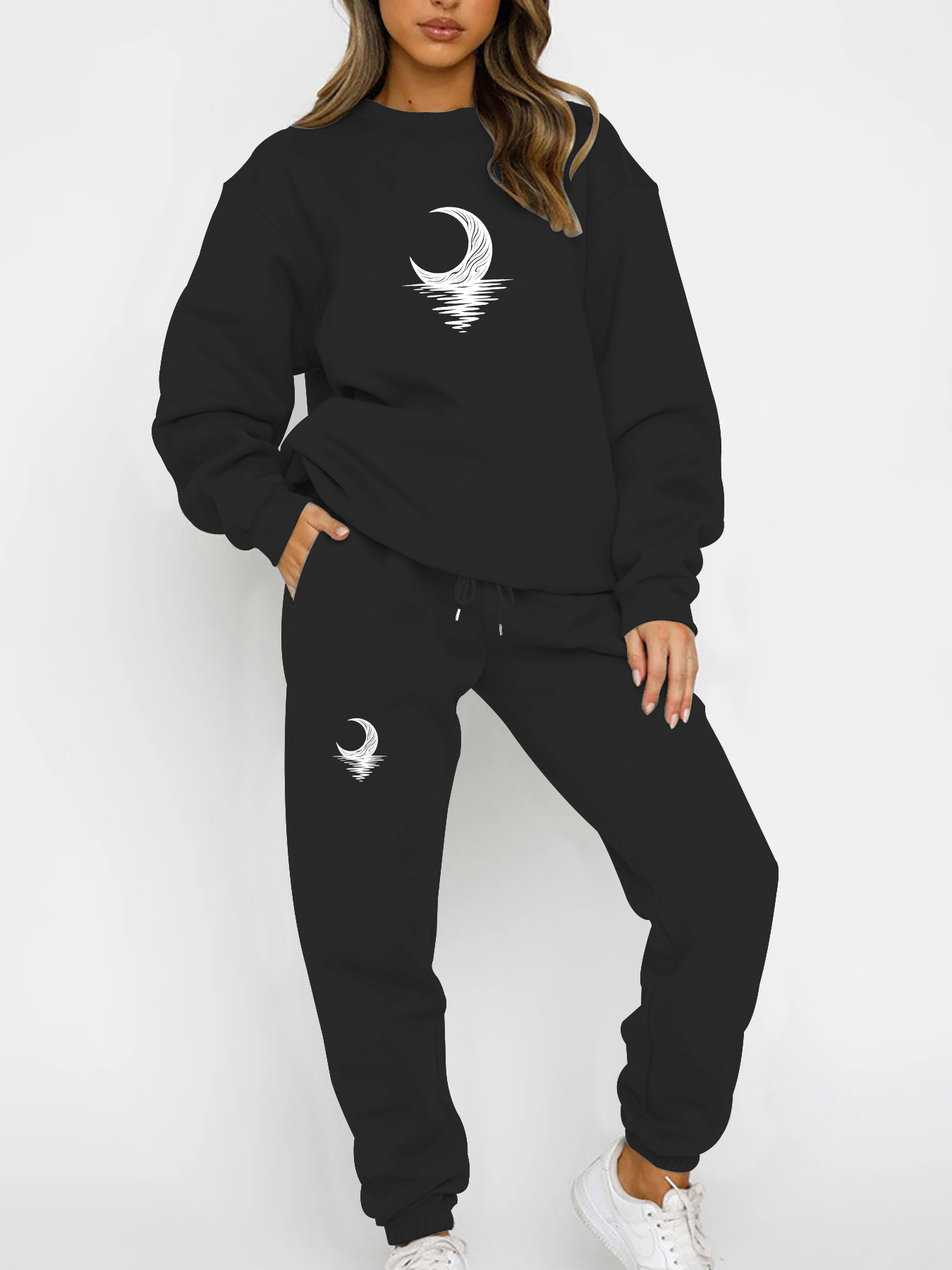 Winter Clothing Must Haves - طقم سترة وبنطلون رياضي أساسي للخريف