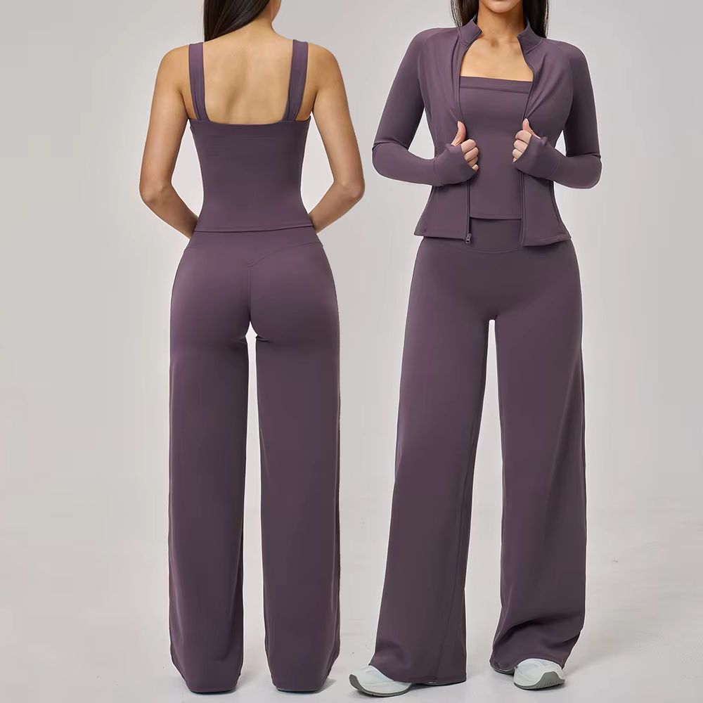 Winter Clothing Trends For Women - طقم يوغا للنساء، ملابس رياضية 2/3