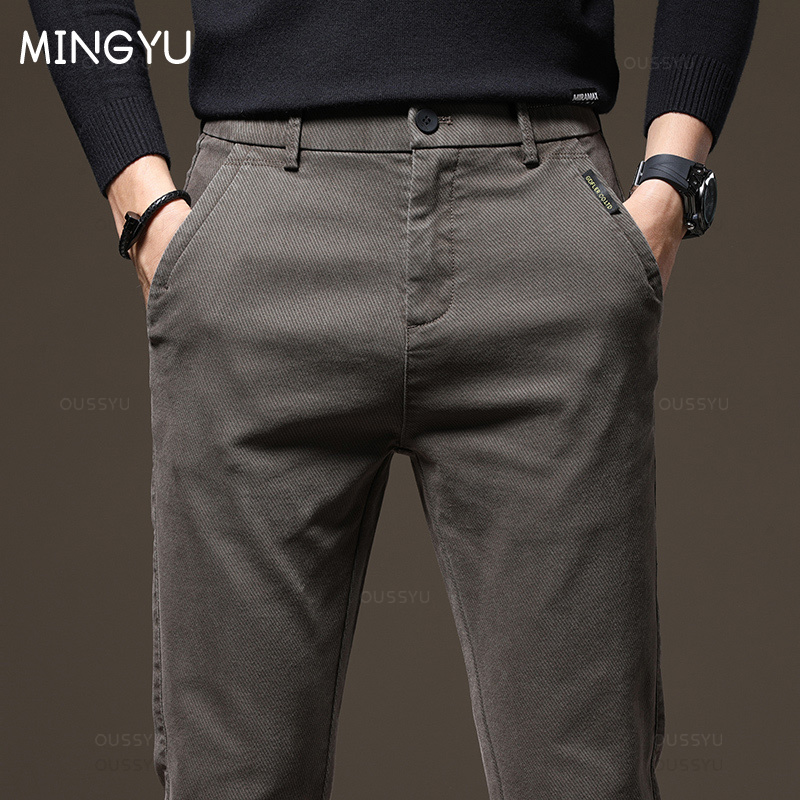 Quality Winter Clothing Brand - بنطال كارجو سميك للرجال ، بنطال