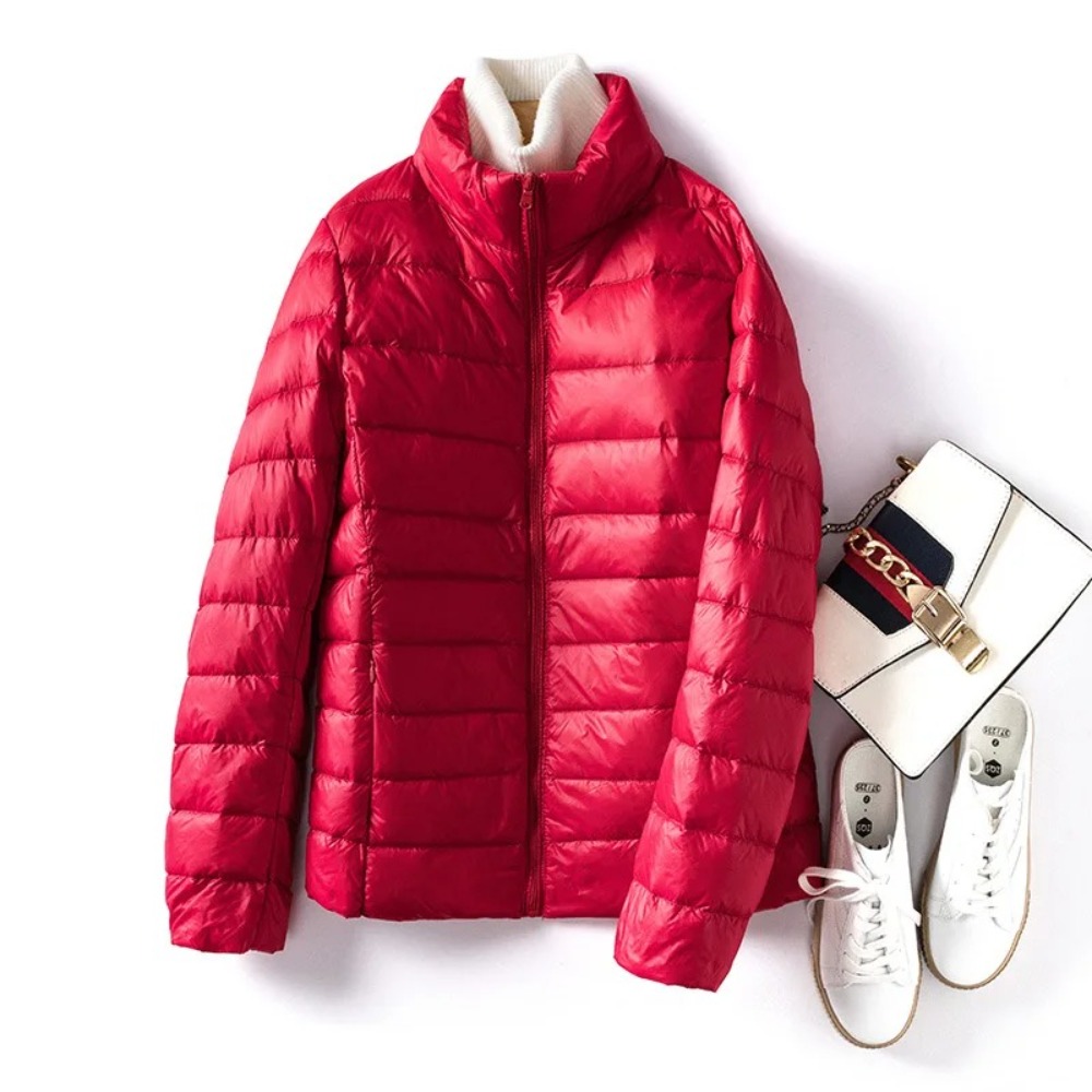 Puffer Jacket Women Down - معطف ربيعي خفيف الوزن للغاية وقابل