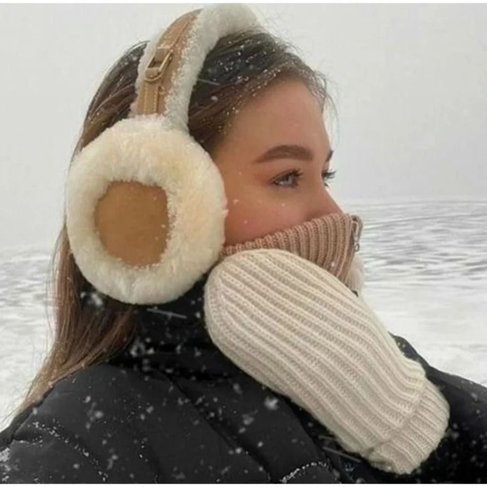 Ear Muff Foldable - يفشل الأذن القطيفة للرجال والنساء ،