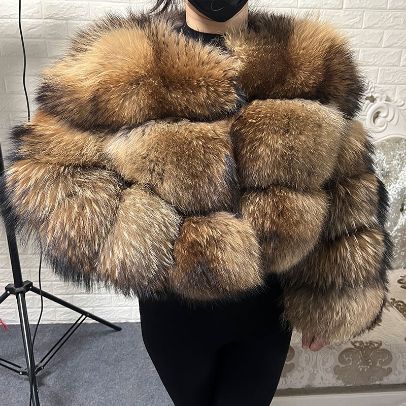حجم كبير بلايز البني الفراء Ma - مراجعة Winter Clothing Clearance Sale وسعره