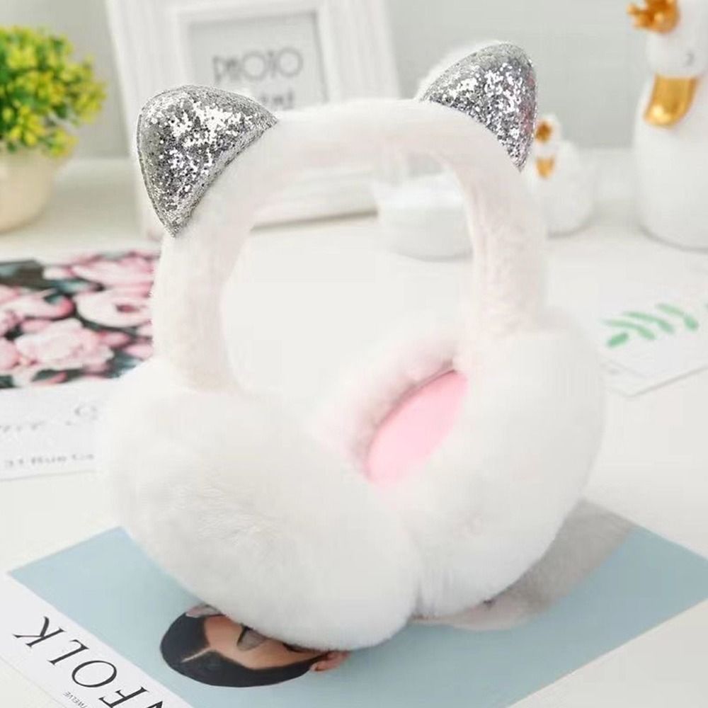 لطيف أرنب تصميم الحيوان الأذن  - مراجعة Ear Muff Foldable وسعره