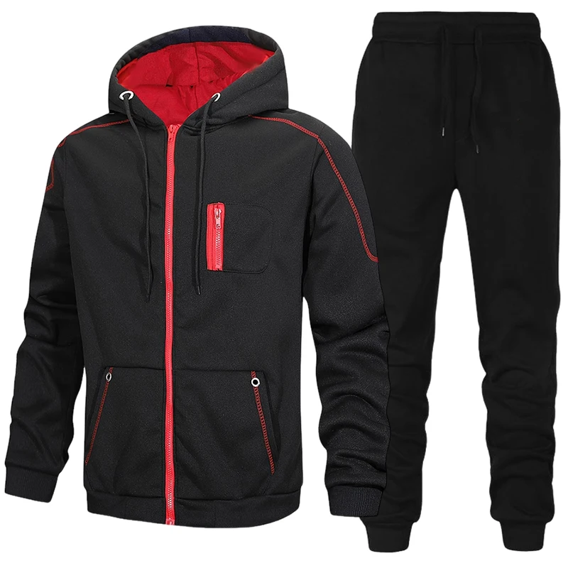 بدلة رياضية رجالية عصرية، هودي - مراجعة Winter Clothing Clearance Sale وسعره