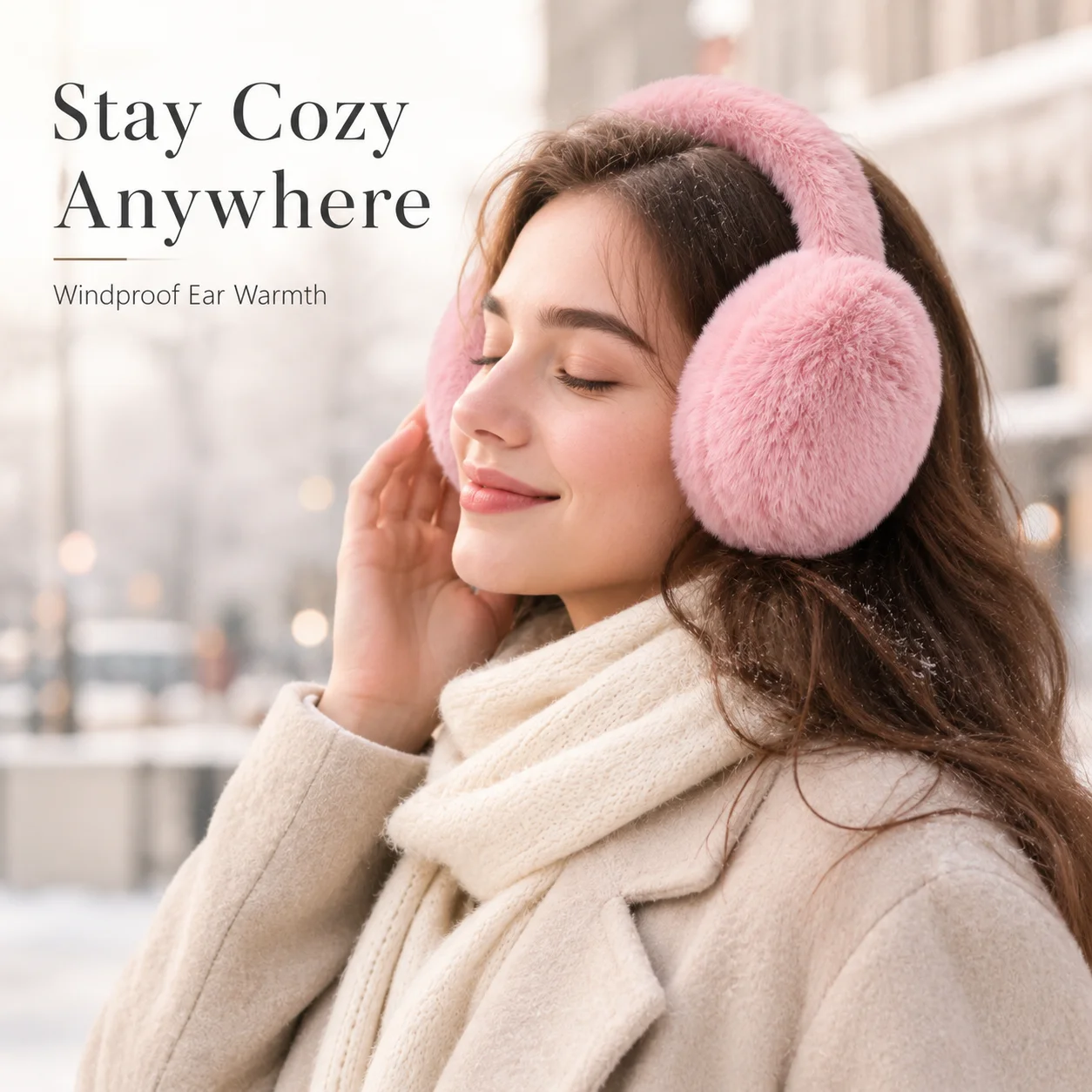 سماعات أذن دافئة للغاية من الف - مراجعة Ear Muff Foldable وسعره