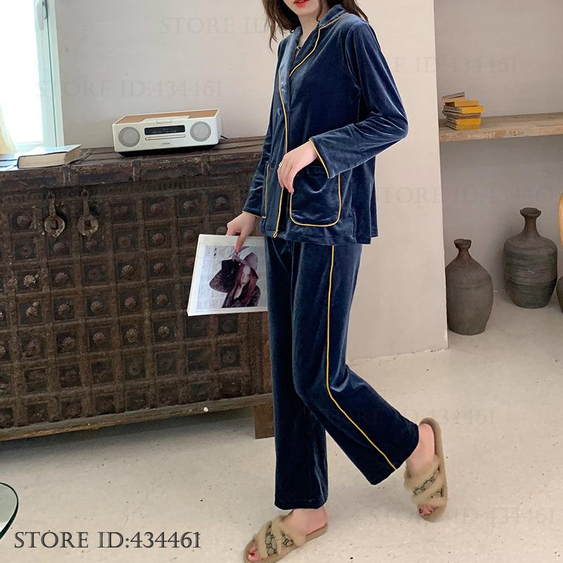 بيجامة مخملية نسائية عصرية للخ - مراجعة Winter Clothing Trends For Women وسعره