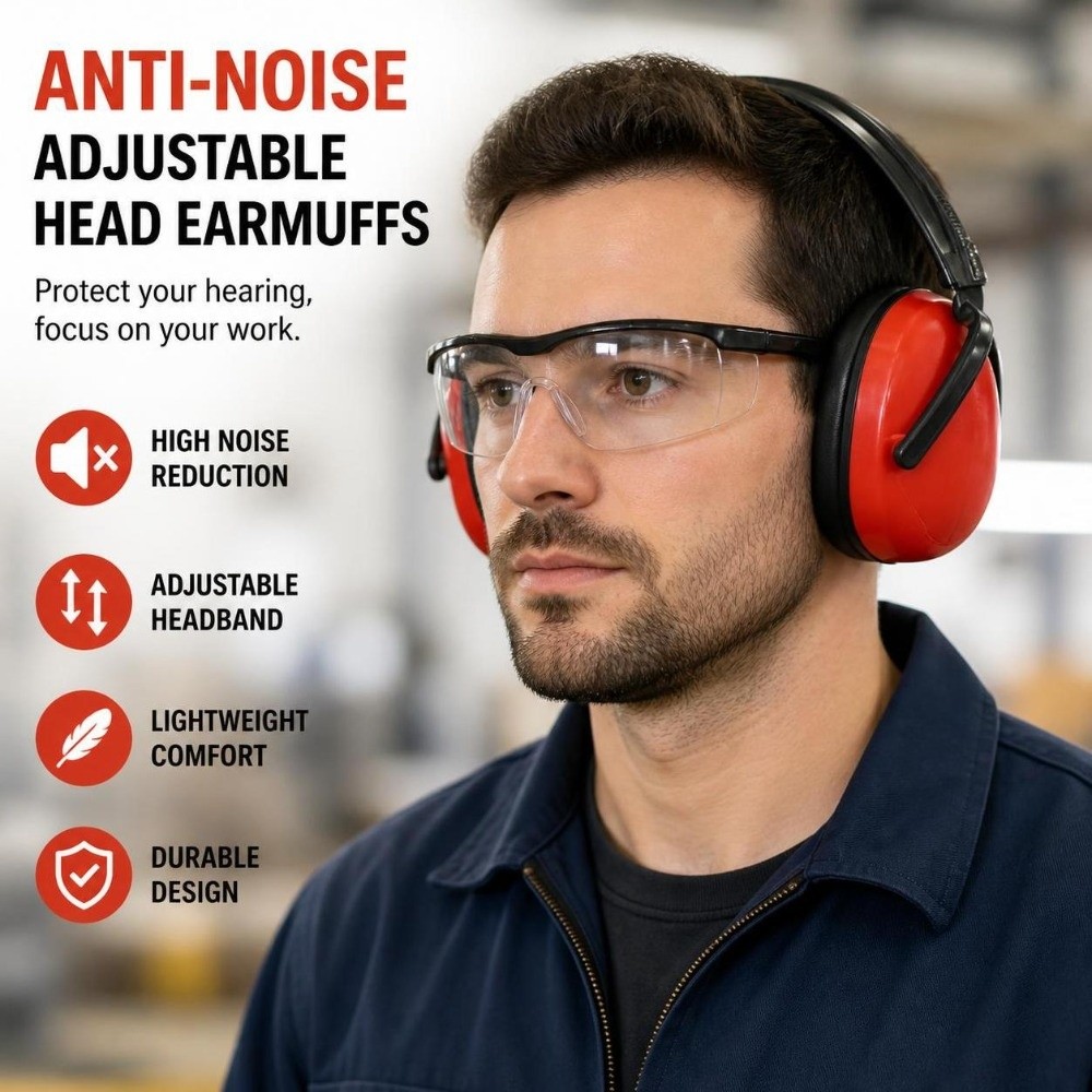 واقيات أذن قابلة للطي وقابلة ل - مراجعة Ear Muff Foldable وسعره