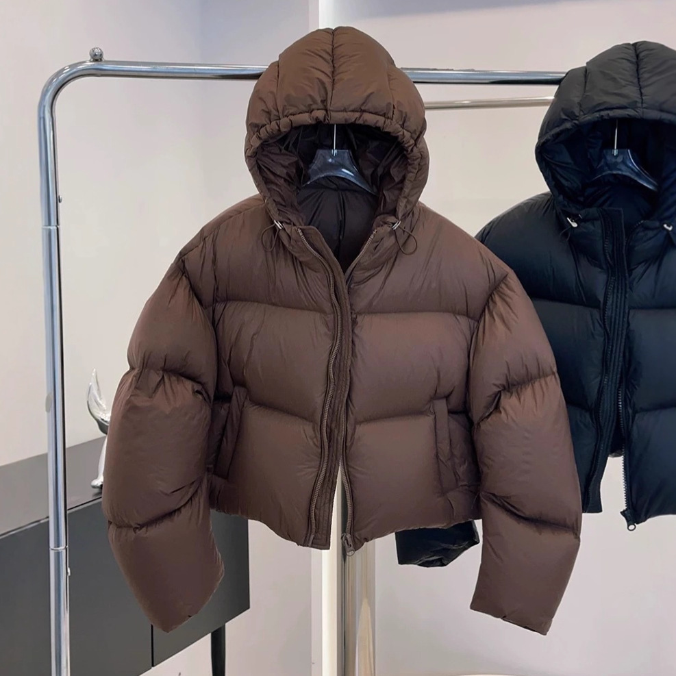 90% الأبيض بطة أسفل نفخة رشاقت - مراجعة Puffer Jacket Women Down وسعره