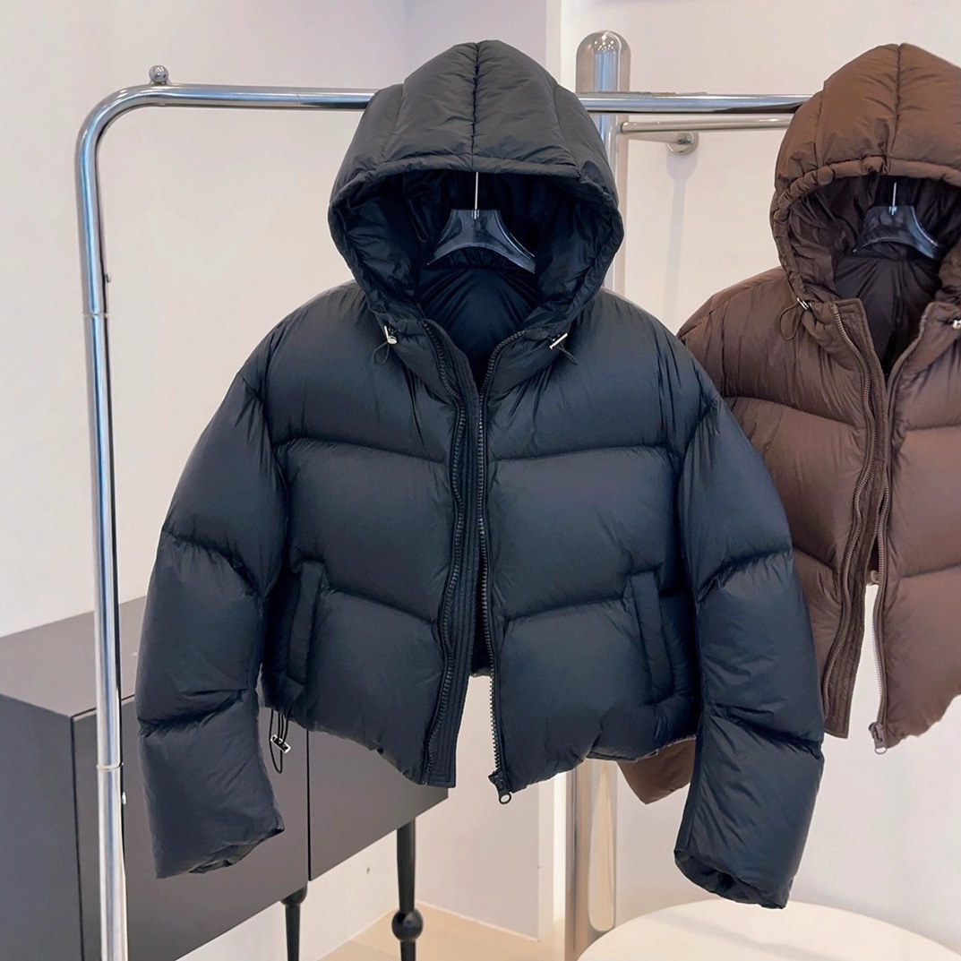 90% الأبيض بطة أسفل نفخة رشاقت - مراجعة Puffer Jacket Women Down وسعره