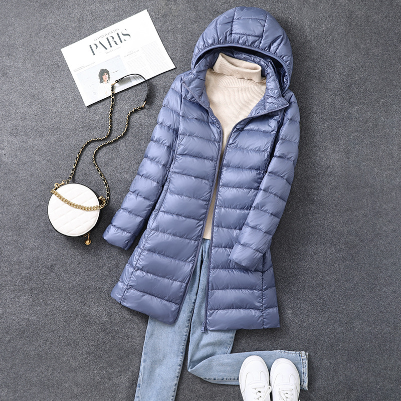 المرأة X-طويلة مكتب سيدة قبعة  - مراجعة Puffer Jacket Women Down وسعره