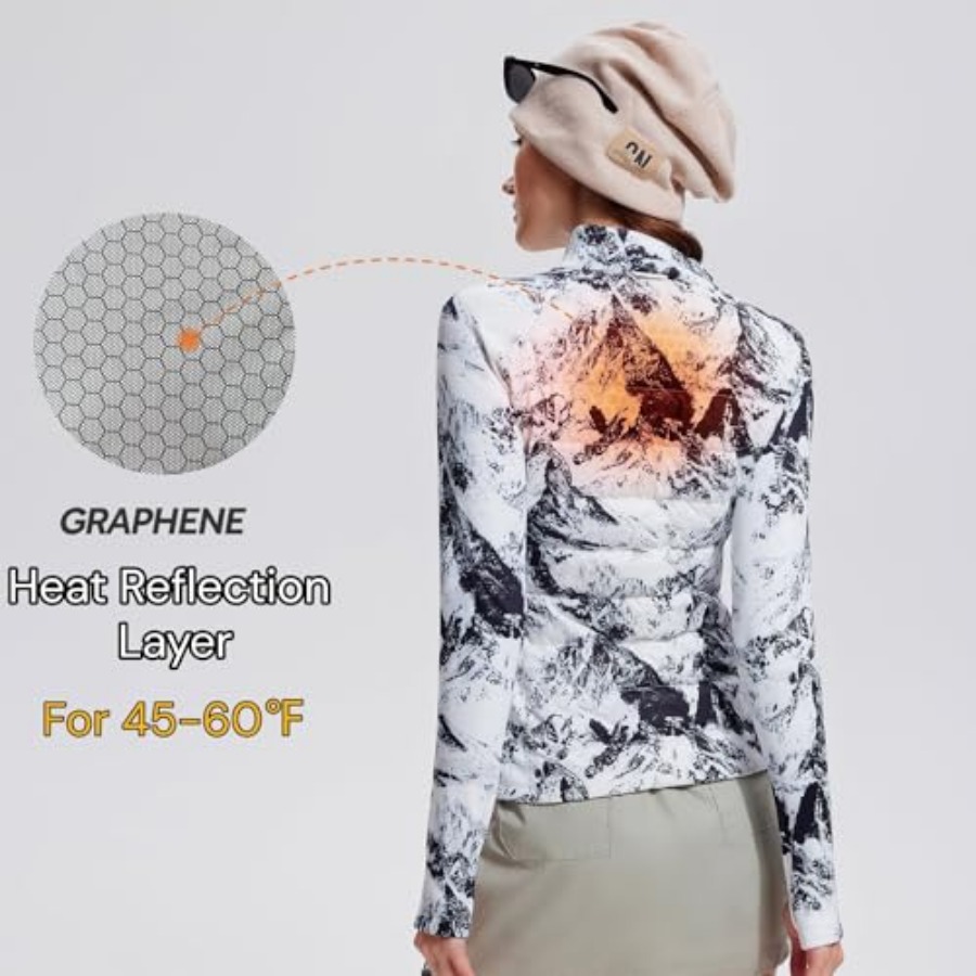 سترة خفيفة الوزن من AFZ للنساء - مراجعة Puffer Jacket Women Down وسعره