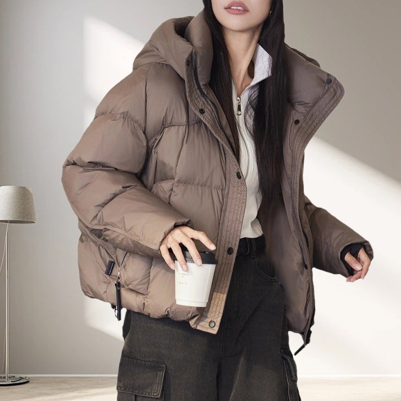 المرأة قصيرة الأبيض بطة أسفل س - مراجعة Puffer Jacket Women Down وسعره