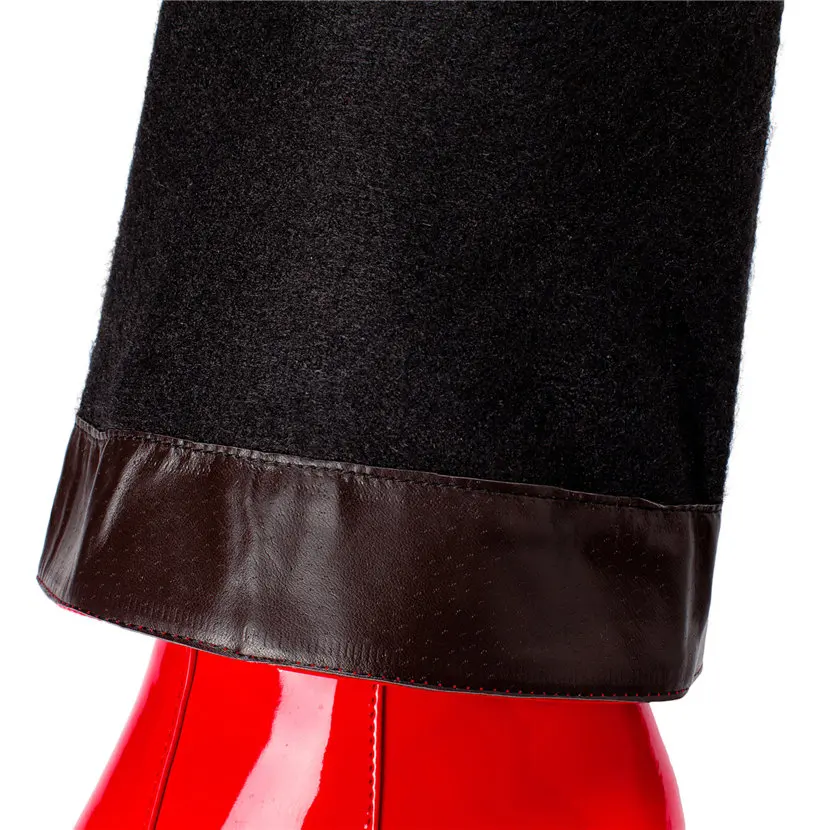 أحمر أبيض براءات الاختراع والج - مراجعة Winter Clothing Clearance Sale وسعره
