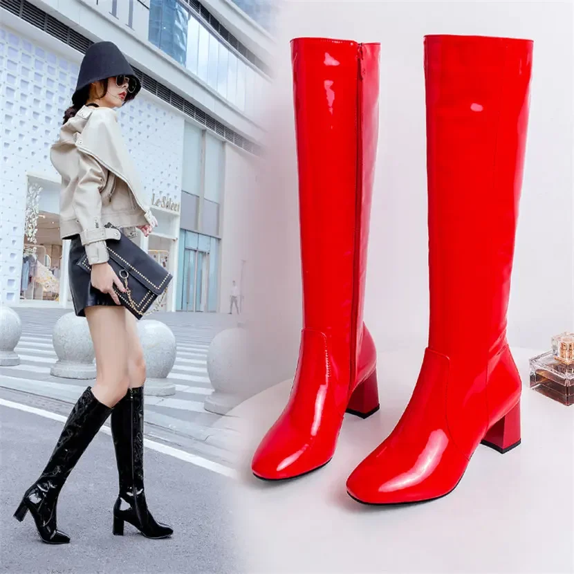 أحمر أبيض براءات الاختراع والج - مراجعة Winter Clothing Clearance Sale وسعره