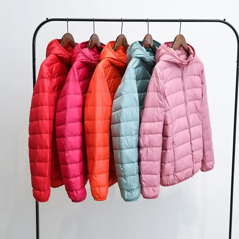 سترة دافئة منفوخة من الريش بغط - مراجعة Puffer Jacket Women Down وسعره
