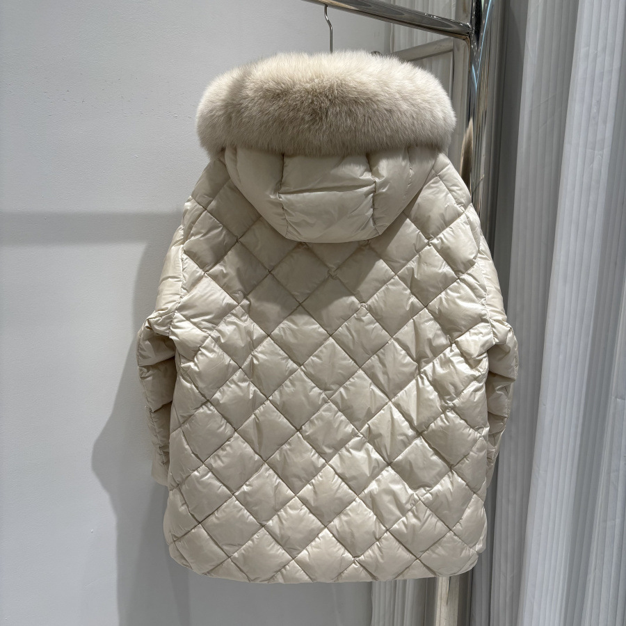 شتاء جديد الموضة مقنعين بطة بي - مراجعة Puffer Jacket Women Down وسعره