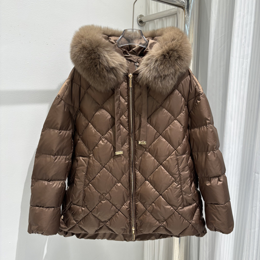شتاء جديد الموضة مقنعين بطة بي - مراجعة Puffer Jacket Women Down وسعره