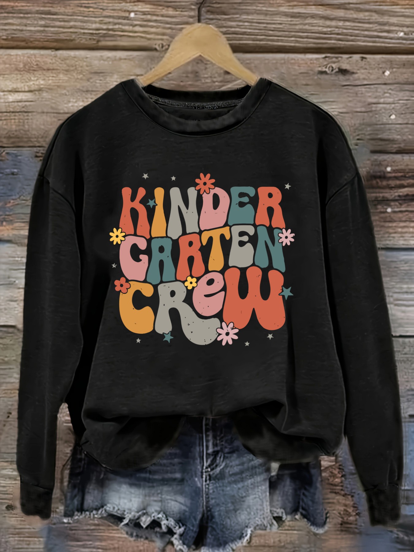 تي شيرت نسائي كاجوال بأكمام طو - مراجعة Winter Clothing Kindergarten وسعره