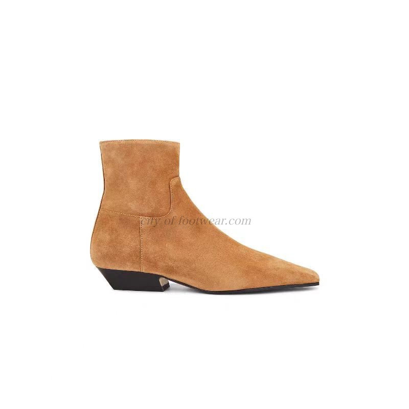 حذاء نسائي بكعب منخفض من جلد ا - مراجعة Winter Clothing Clearance Sale وسعره